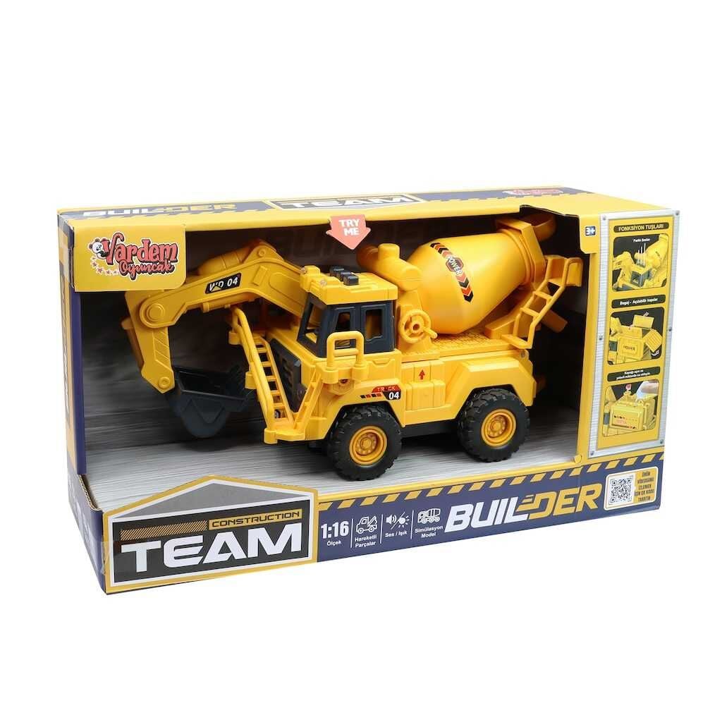 Vardem 33Cm Sur. Isıklı Ve Seslı Is Aracları 1:16