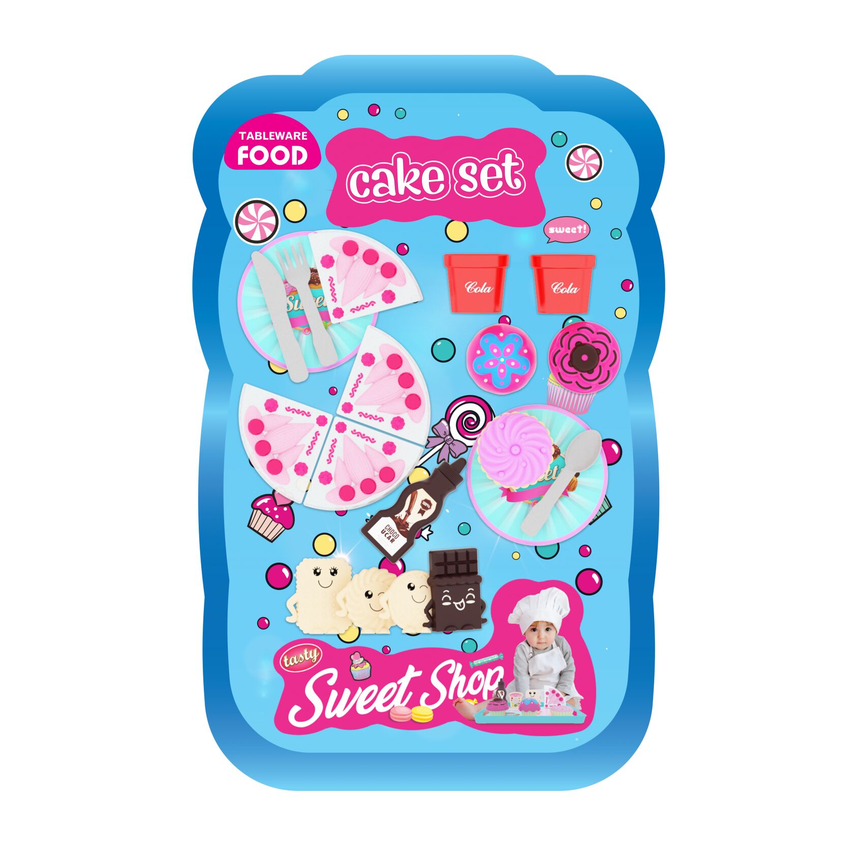 Uçar Tableware Food Pasta Blister Set