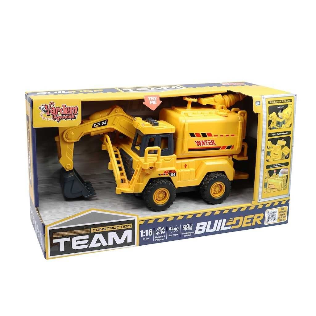 Vardem 33Cm Sur. Isıklı Ve Seslı Is Aracları 1:16
