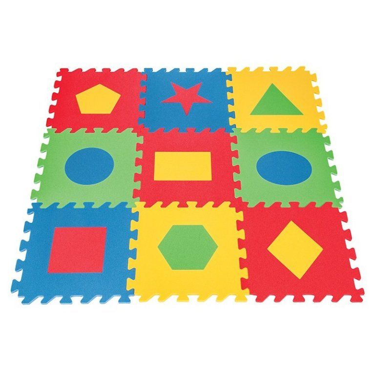 Pilsan Poly Eğitici Yer Karosu Geometrik Şekiller