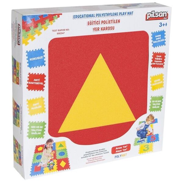 Pilsan Poly Eğitici Yer Karosu Geometrik Şekiller