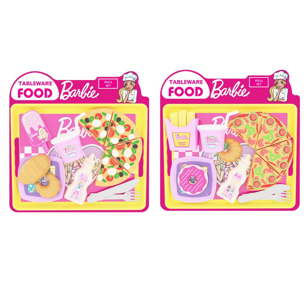 Uçar Barbie Pizza Setler