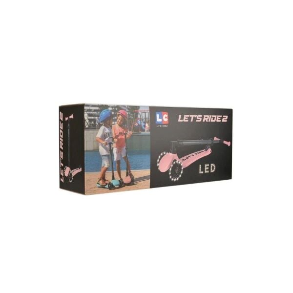 Enfal Lets Ride Scooter M2 Pembe LC-31048