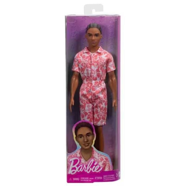 Mattel Barbie Ken Pembe Beyaz Takımlı HYT99
