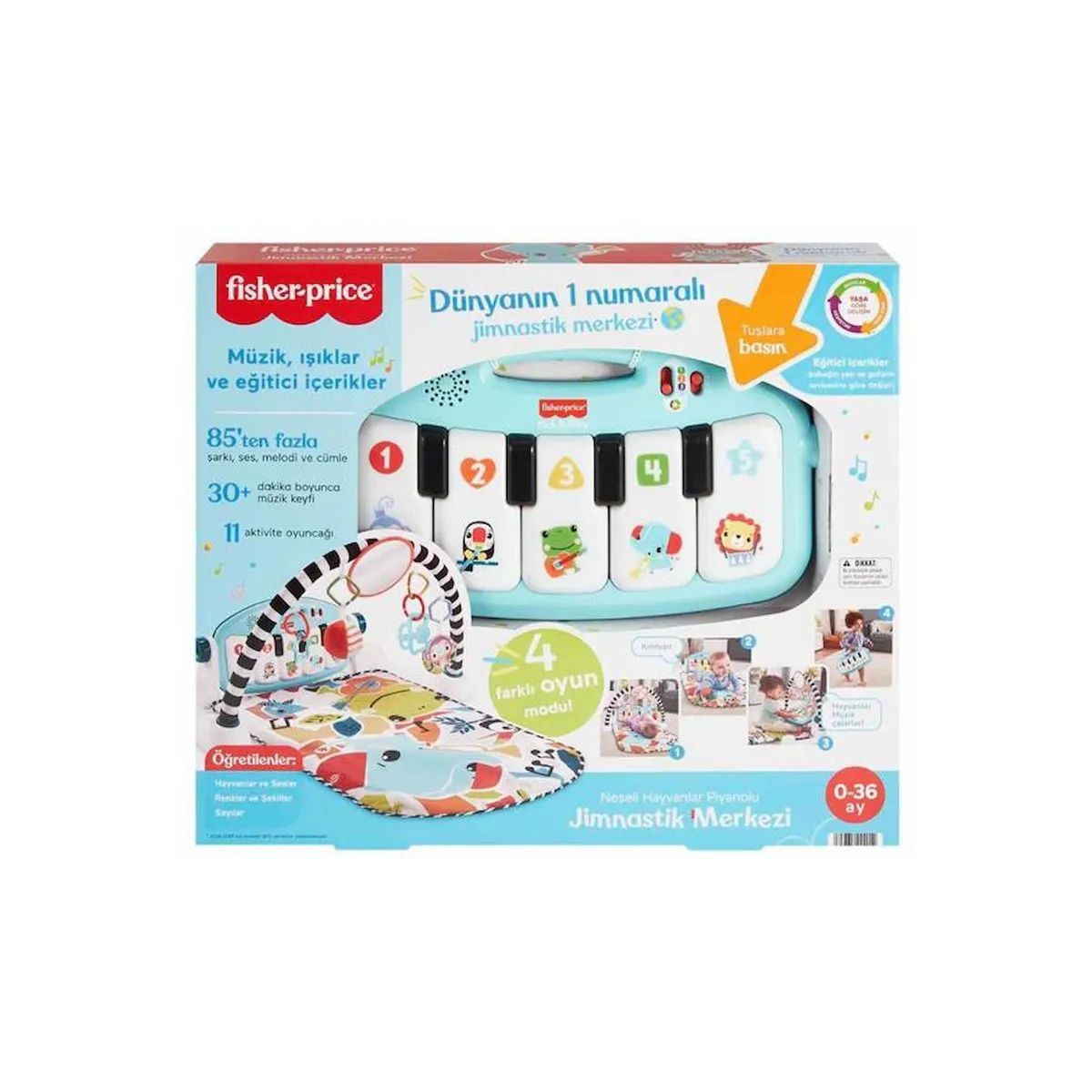 Mattel FP Piyanolu Jimnastik Merkezi HWY49