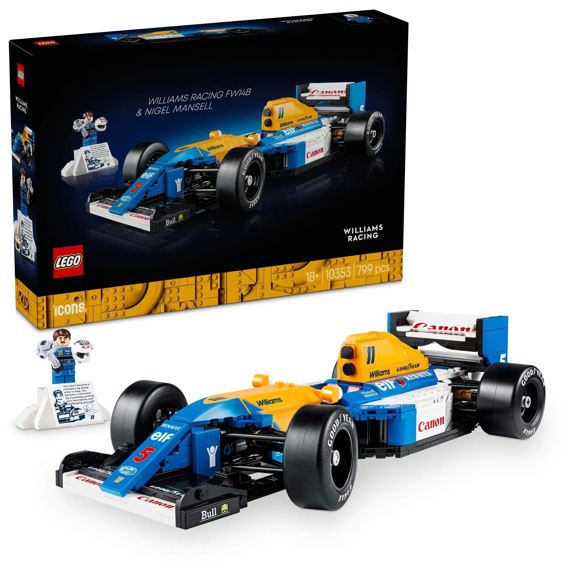Lego Williams Nigel Mansell LSR10353