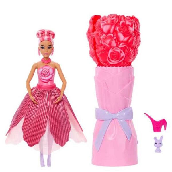 Mattel Barbie Petal Pop Bebek Gül Oyun Seti
