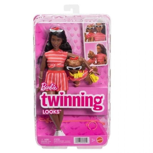 Mattel Barbie İkiz Görünümlü ve Evcil Köpeği