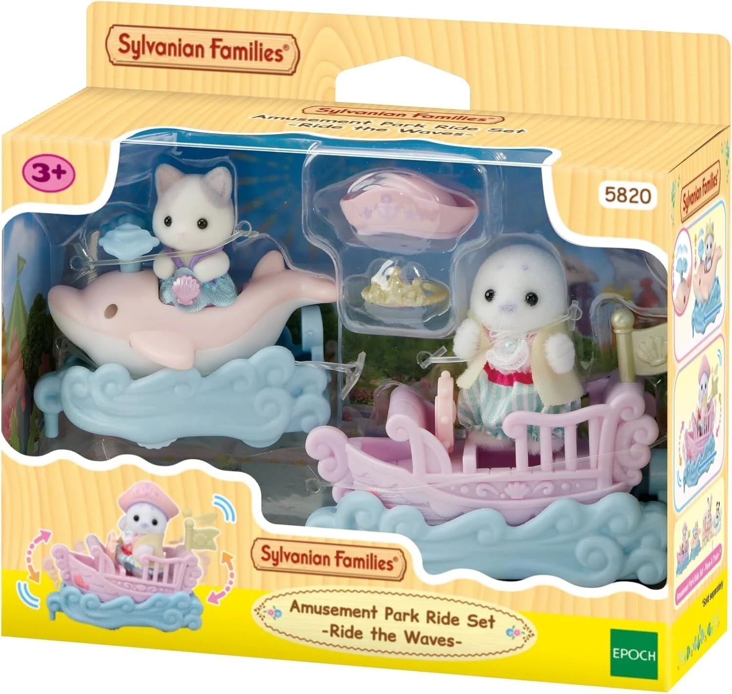 Adore Sylvanian Families Lunapark Oyun Seti Dalgalarla Yolculuk