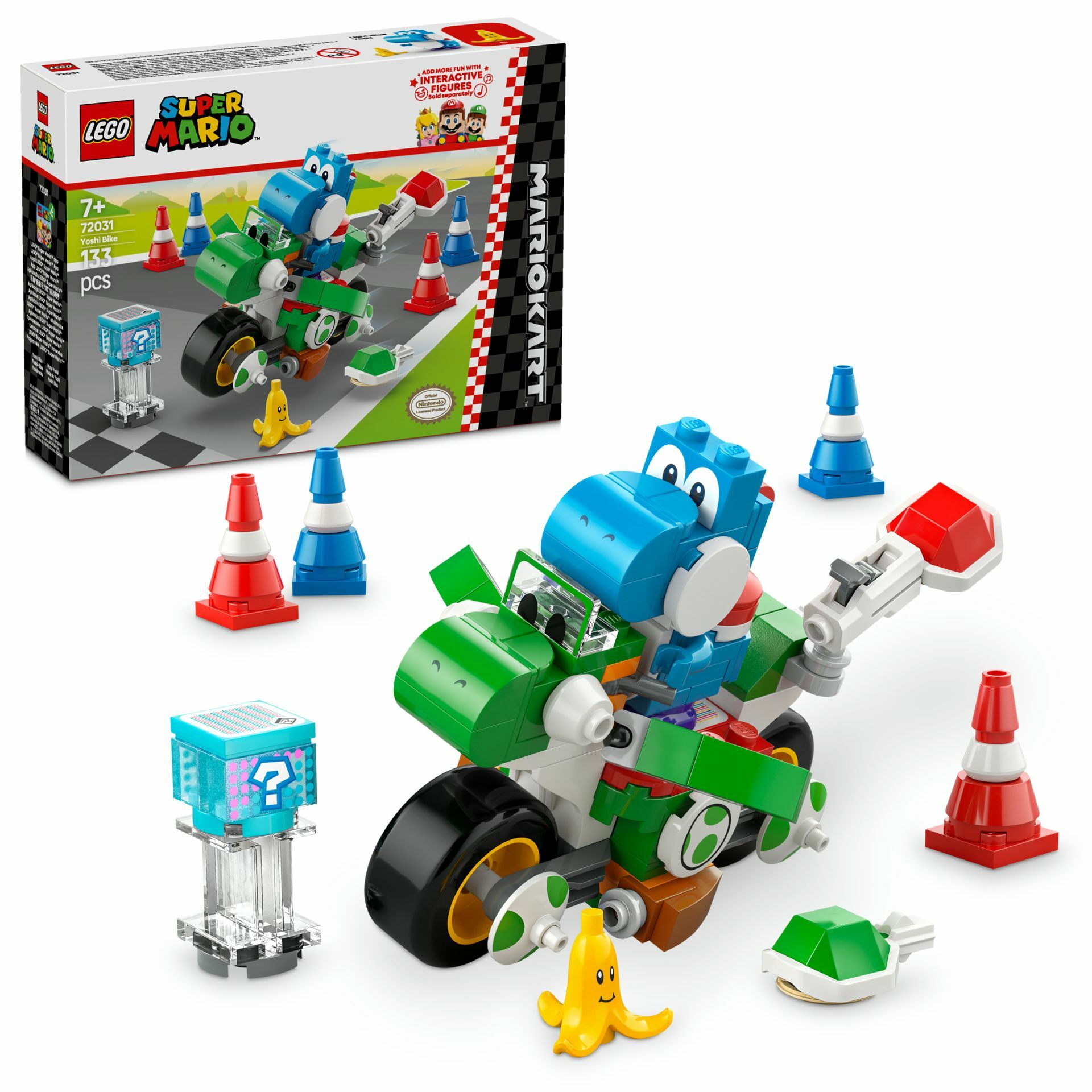 Lego Mario Yoshi Bike Nintendo 72031