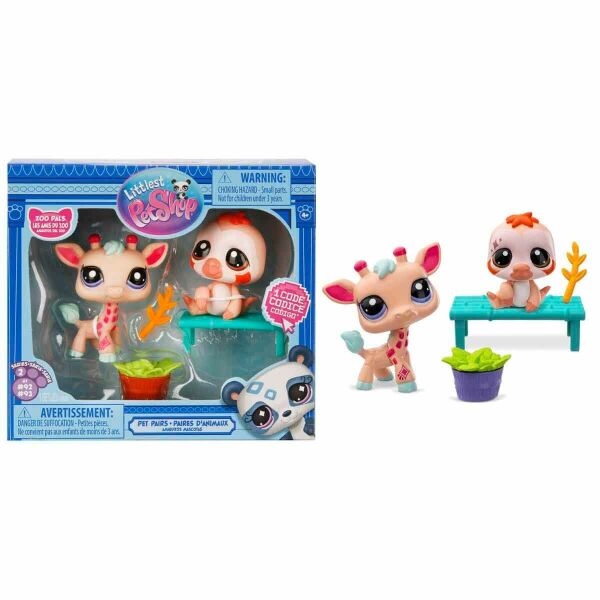 Sunman Littlest Pet Shop Minişler 2Li Figür Seti