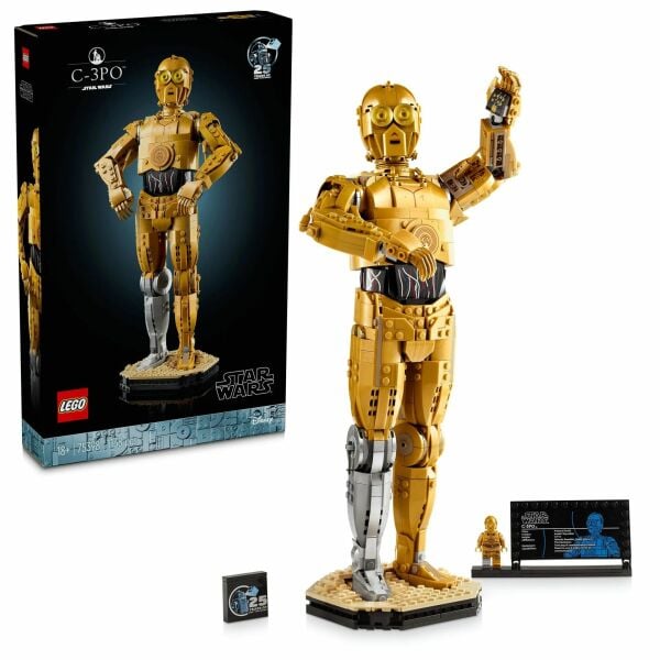 Lego Parçalarla oluşturulabilir C-3PO 75398