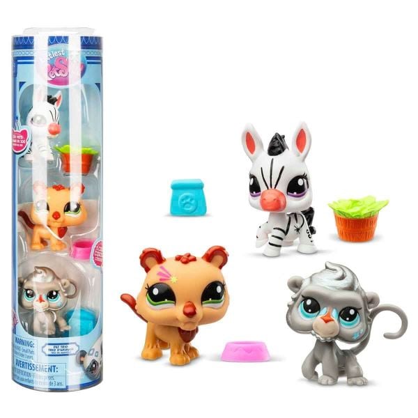 Sunman Littlest Pet Shop Minişler 3 Lü Figür Seti