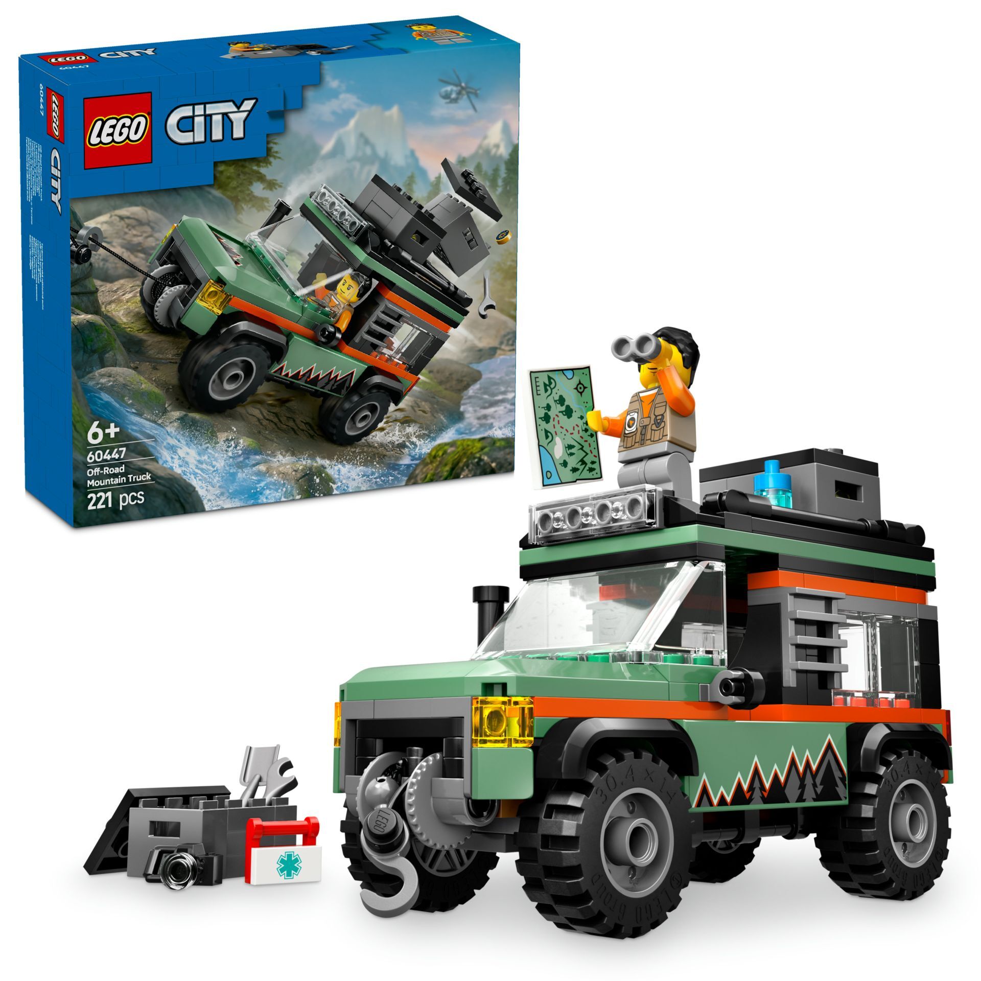 Lego 4x4 Arazi Dağ Arabası 60447