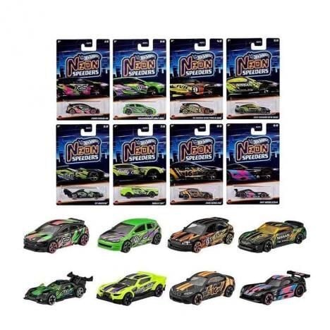 Mattel HW Neon Yarışlar Temalı Arabalar HLH72