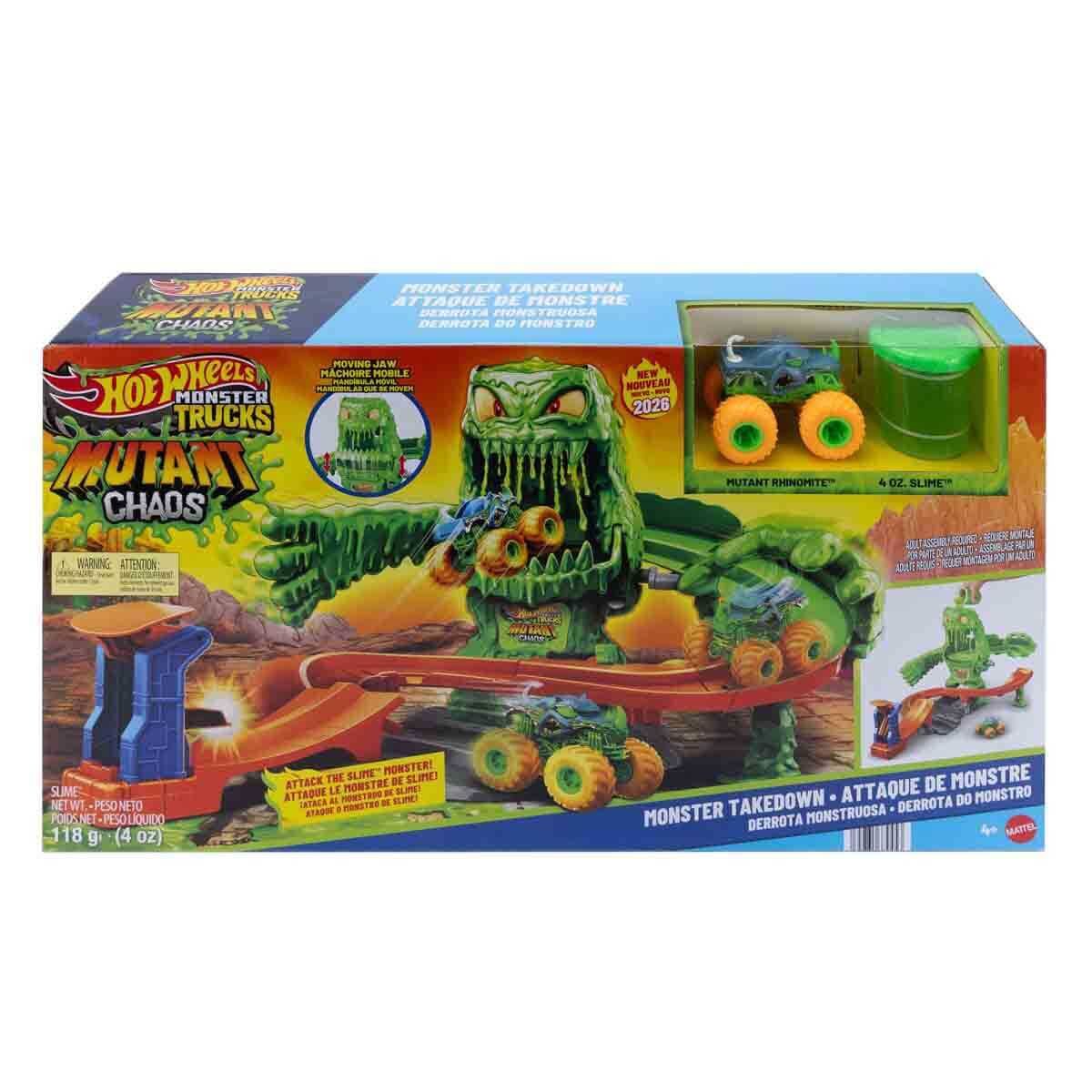 Mattel HW Monster Trucks Mutant Kaos Seti