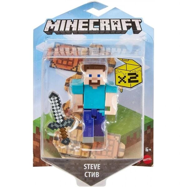 Mattel Minecraft Aksesuarlı Figürler GTP08
