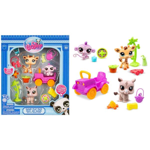 Sunman Littlest Pet Shop Minişler Safari Oyun Seti