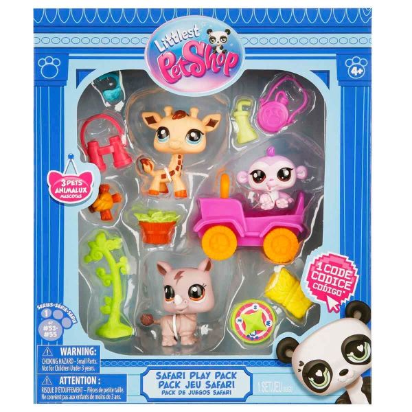 Sunman Littlest Pet Shop Minişler Safari Oyun Seti