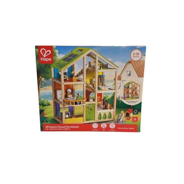 Isabel 4 Mevsim Mobilyalı Oyuncak Ev