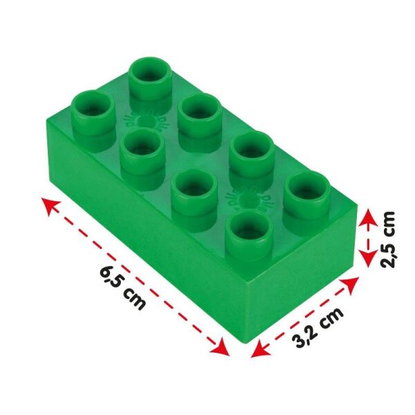Pilsan Makro 6 Renkli Tuğla Bloklar 03555