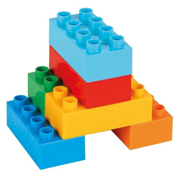 Pilsan Makro 6 Renkli Tuğla Bloklar 03555