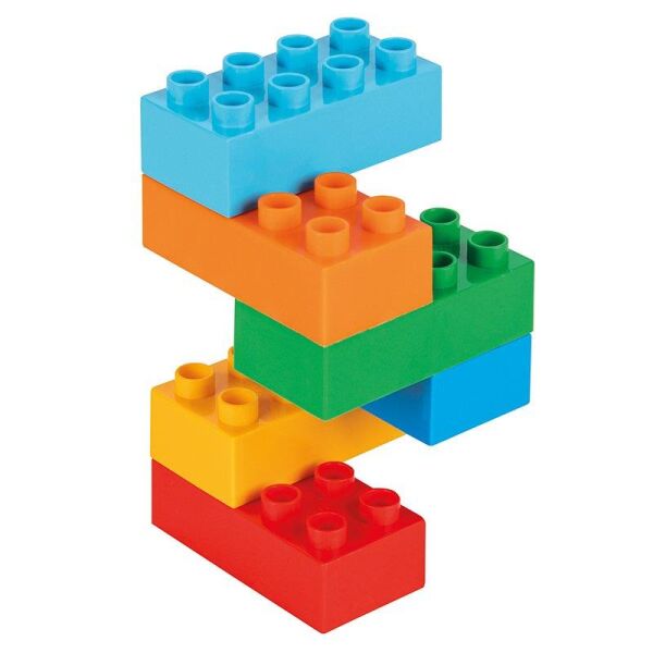 Pilsan Makro 6 Renkli Tuğla Bloklar 03555