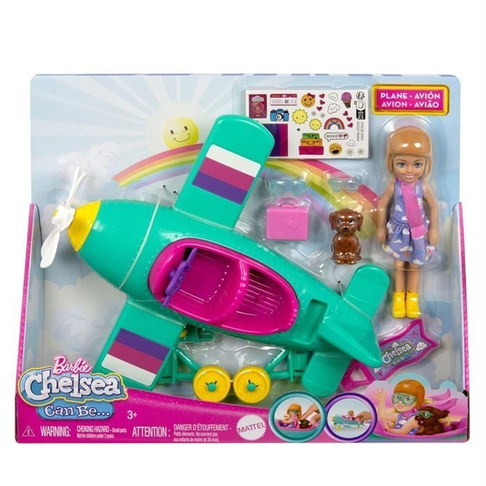 Mattel Barbie Chelsea Pervaneli Mini Uçak HTK38