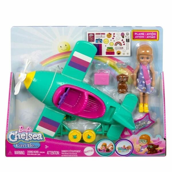 Mattel Barbie Chelsea Pervaneli Mini Uçak HTK38