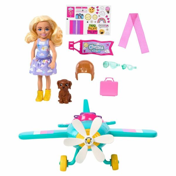 Mattel Barbie Chelsea Pervaneli Mini Uçak HTK38
