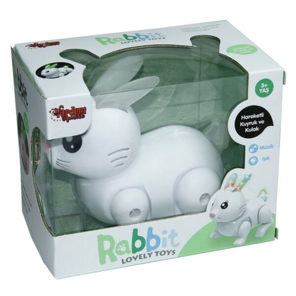 Vardem Müzikli Ve Işıklı Tavşan Robot LZH-99777-1