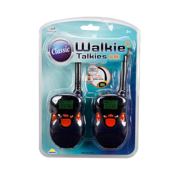 Sunman Walkie Talkie Klasik Sarı Lacivert S0000037
