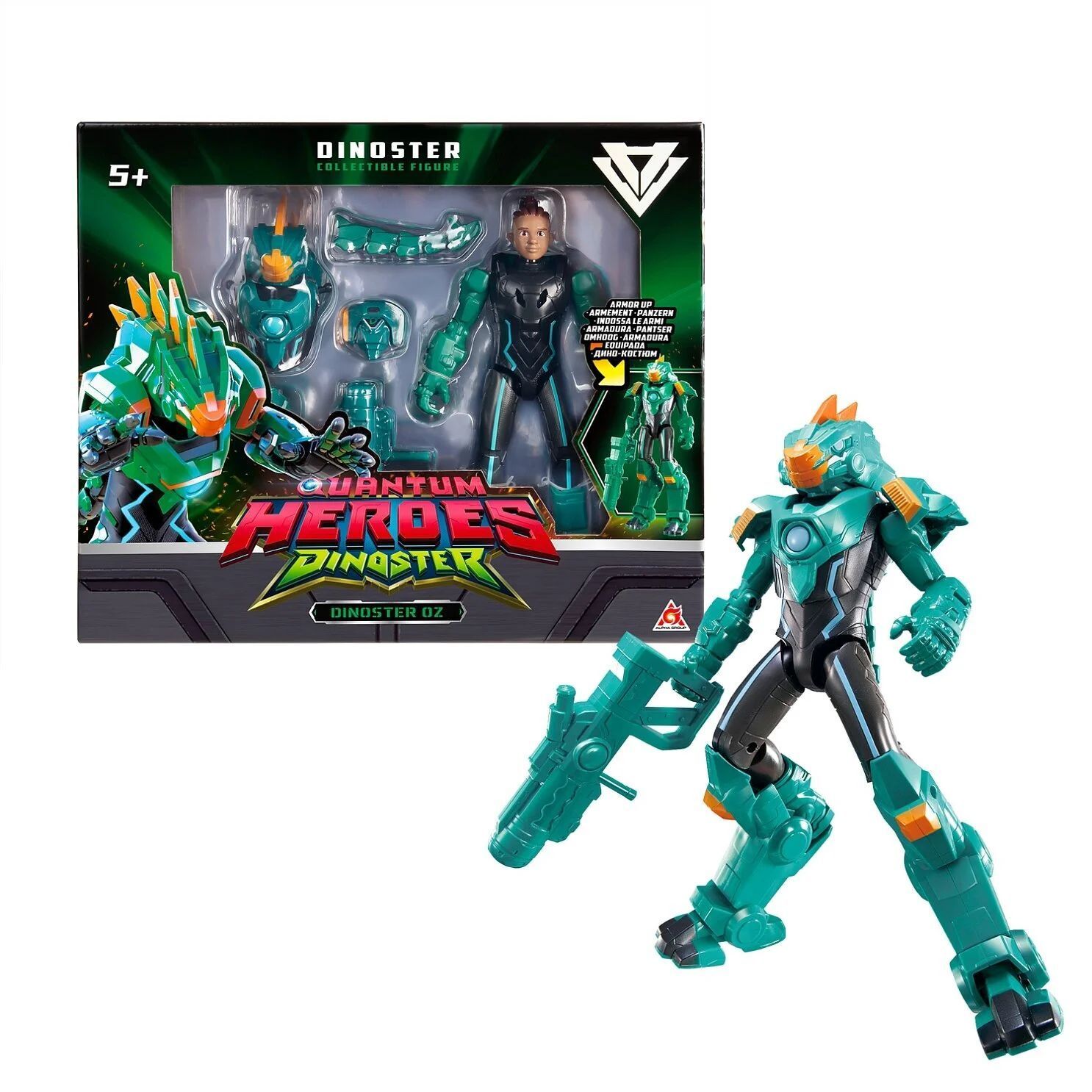 Mega Dinoster Zırhlı Aksiyon Figürü AUL80833