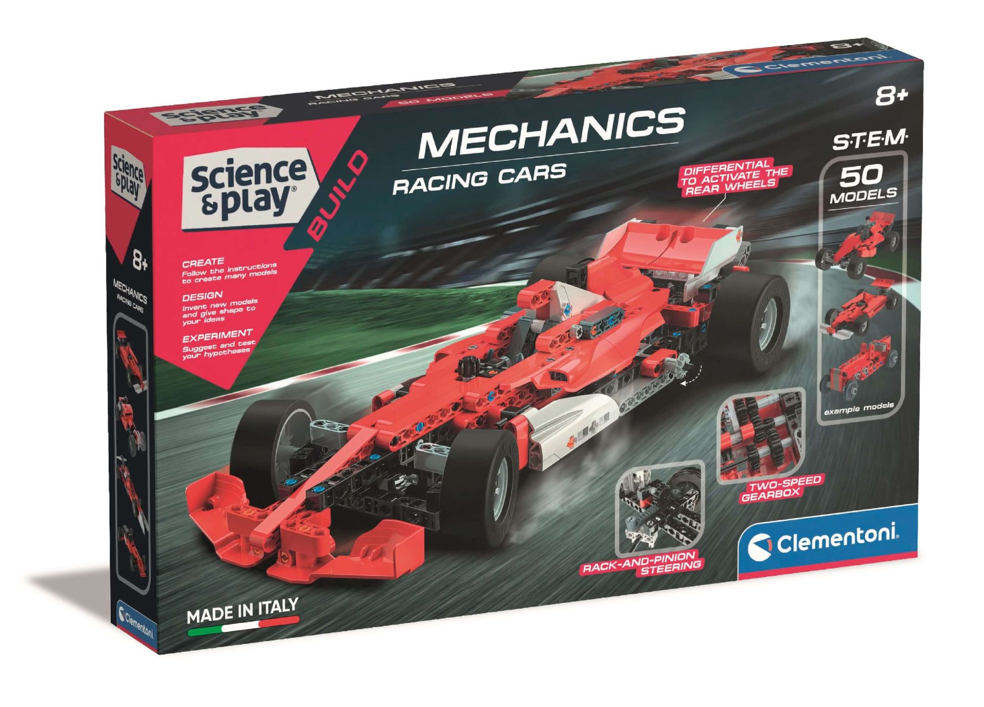 Clementoni Mekanik Lab Formula 1 Yarış Arabaları 80132