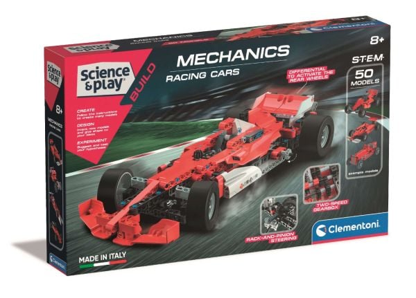 Clementoni Mekanik Lab Formula 1 Yarış Arabaları 80132