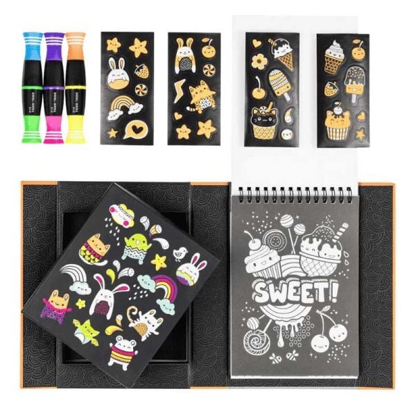 Isabel Neon Boyama Seti Glow Friends