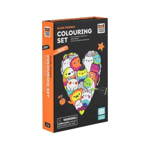 Isabel Neon Boyama Seti Glow Friends