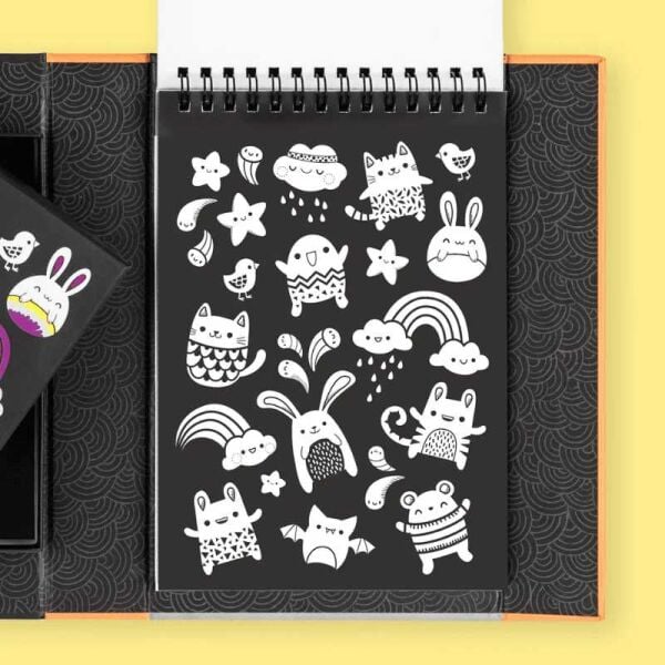 Isabel Neon Boyama Seti Glow Friends