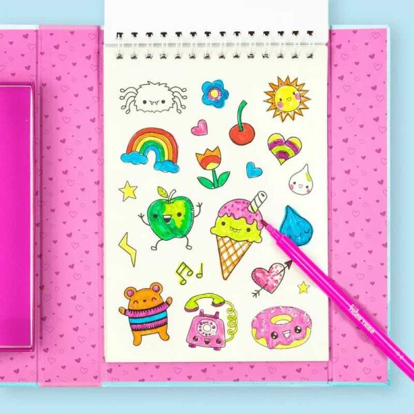 Isabel Çıkartmalı Boyama Seti Little Cuties