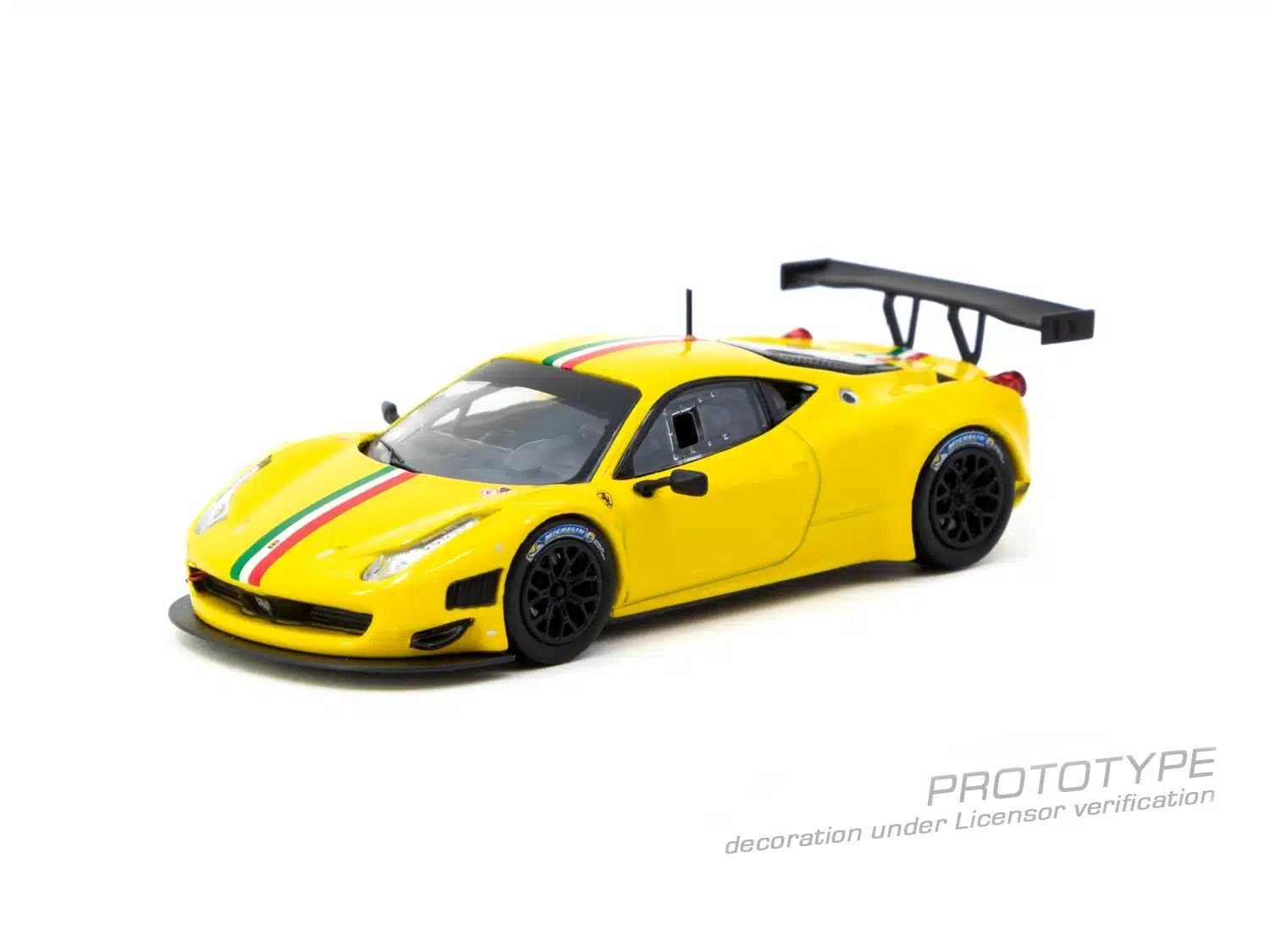 Tarmac 1/64 Ferrari 458 Italia GT3 Yellow