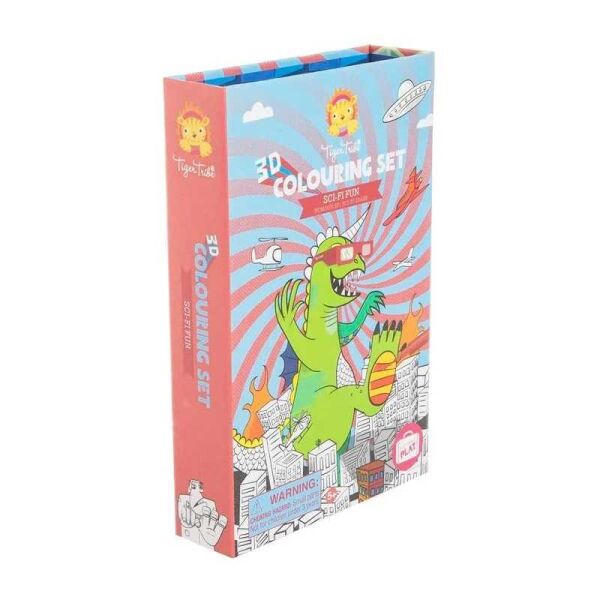 Isabel 3D Boyama Seti Sci Fi Fun