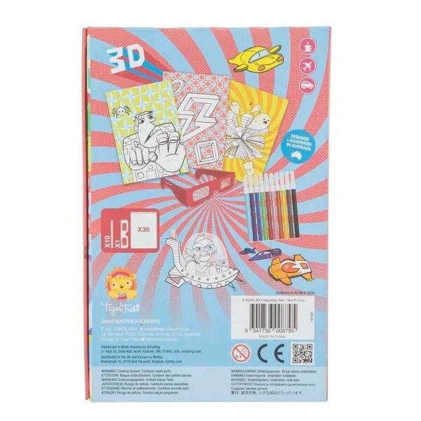 Isabel 3D Boyama Seti Sci Fi Fun