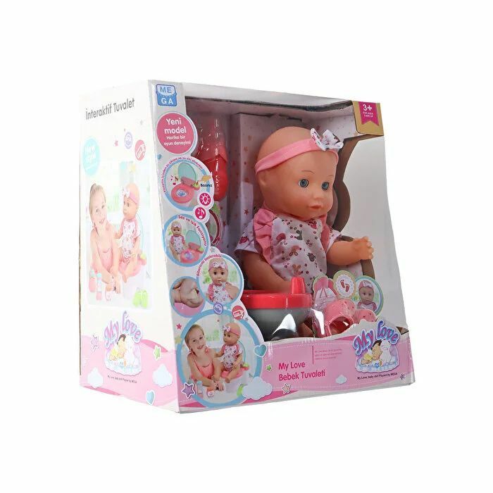 Mega 14 Cm Bebek Ve Tuvalet Eğitimi Seti LOC09260