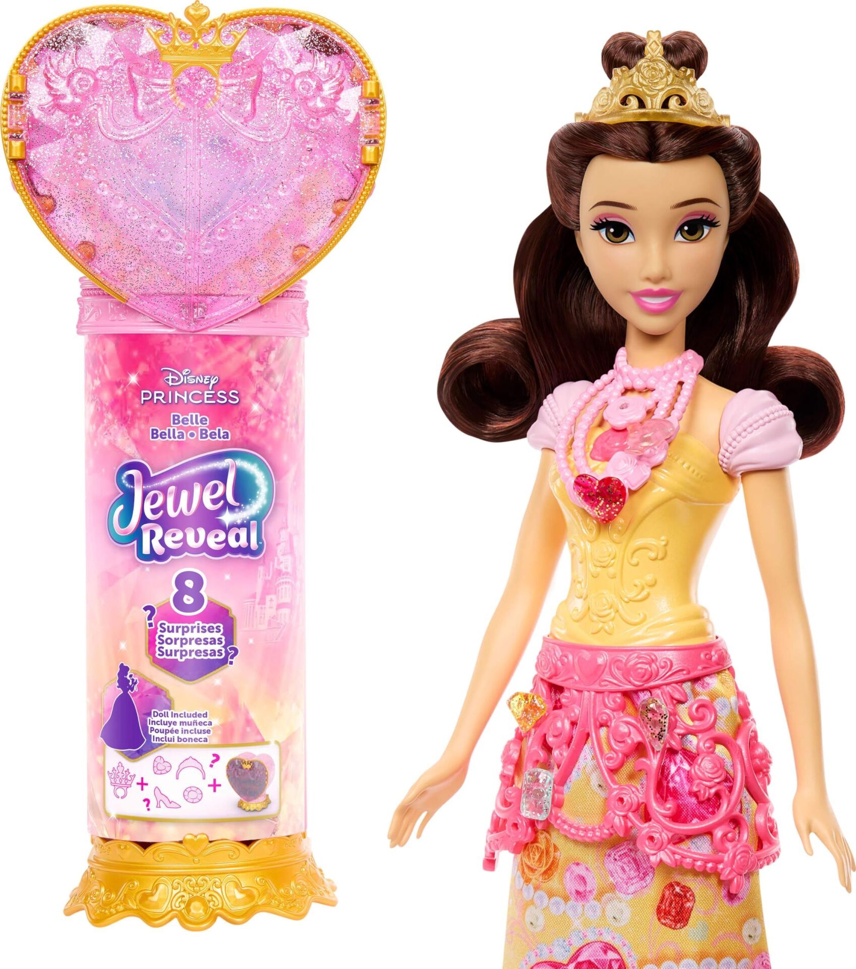 Mattel Disney Prenses Sürpriz Takılar Belle