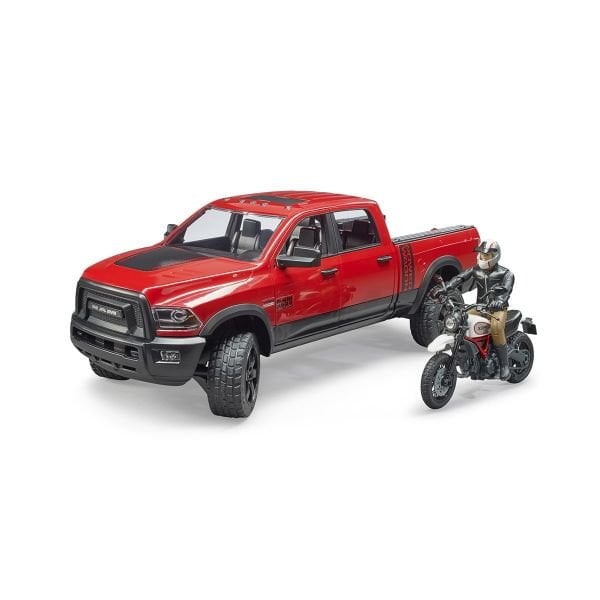 Bruder Ram 2500 Pickup, Ducatı Motorsiklet Ve Sürücüsü BR02502