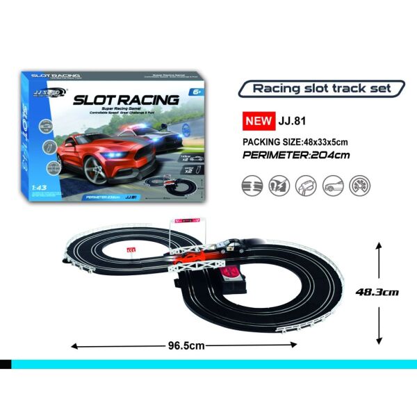 Vardem Pilli 2 Araçlı Yarış Seti 1:43 JJ-81-1