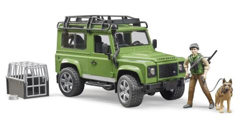 Bruder Land Rover Arazi Aracı Orman Bekçisi Köpek BR02587