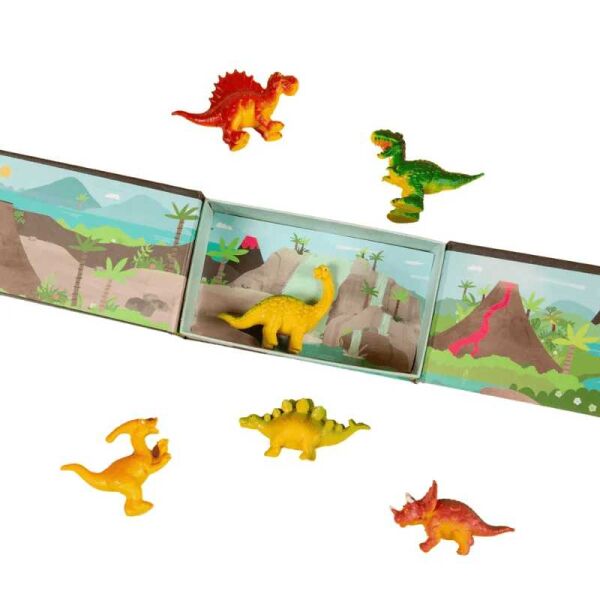 Isabel Sahneli Hayvan Figürleri Dinosaurs