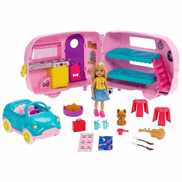 Mattel Barbie Chelseanin Karavanı FXG90