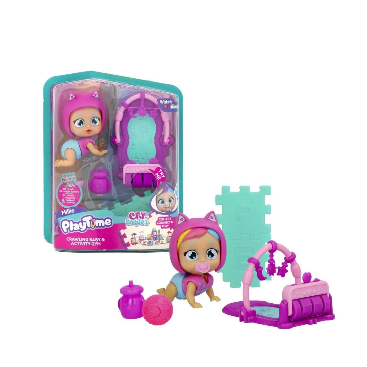 Giochi Cry Babies Pt Mini Bebek Ve Gym CYP04000